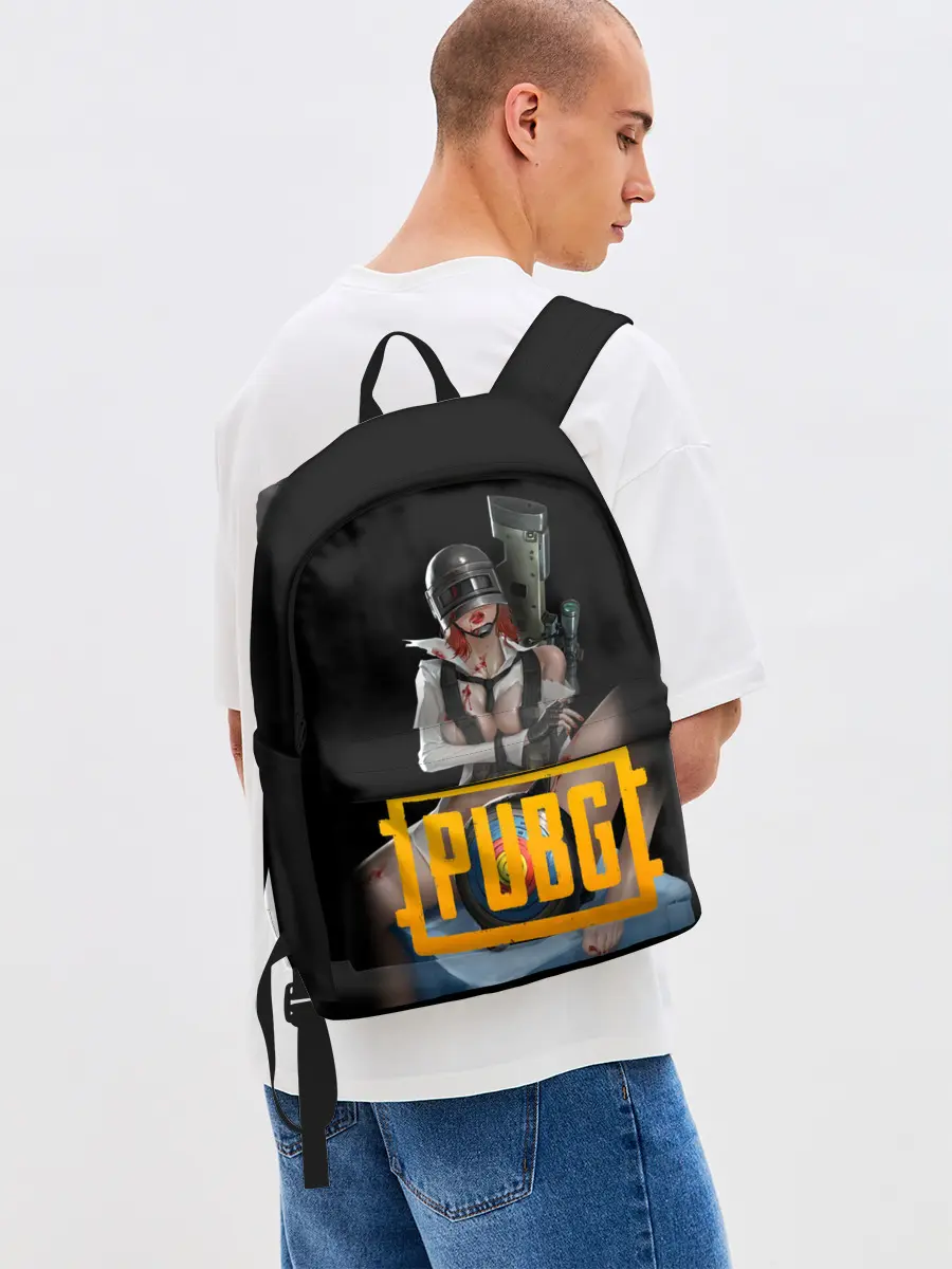 Рюкзак джинсовый / PUBG | 18+