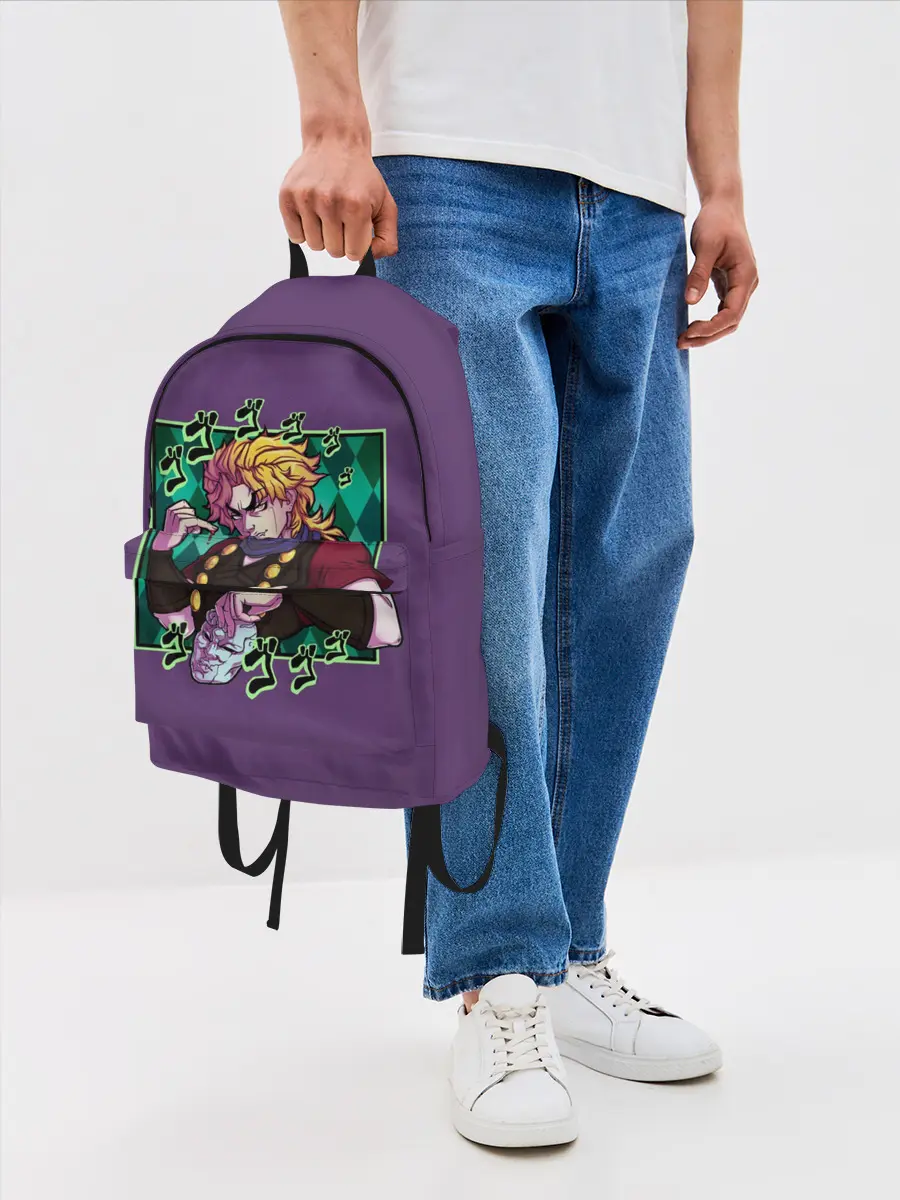 Рюкзак джинсовый / Dio Brando. JoJo