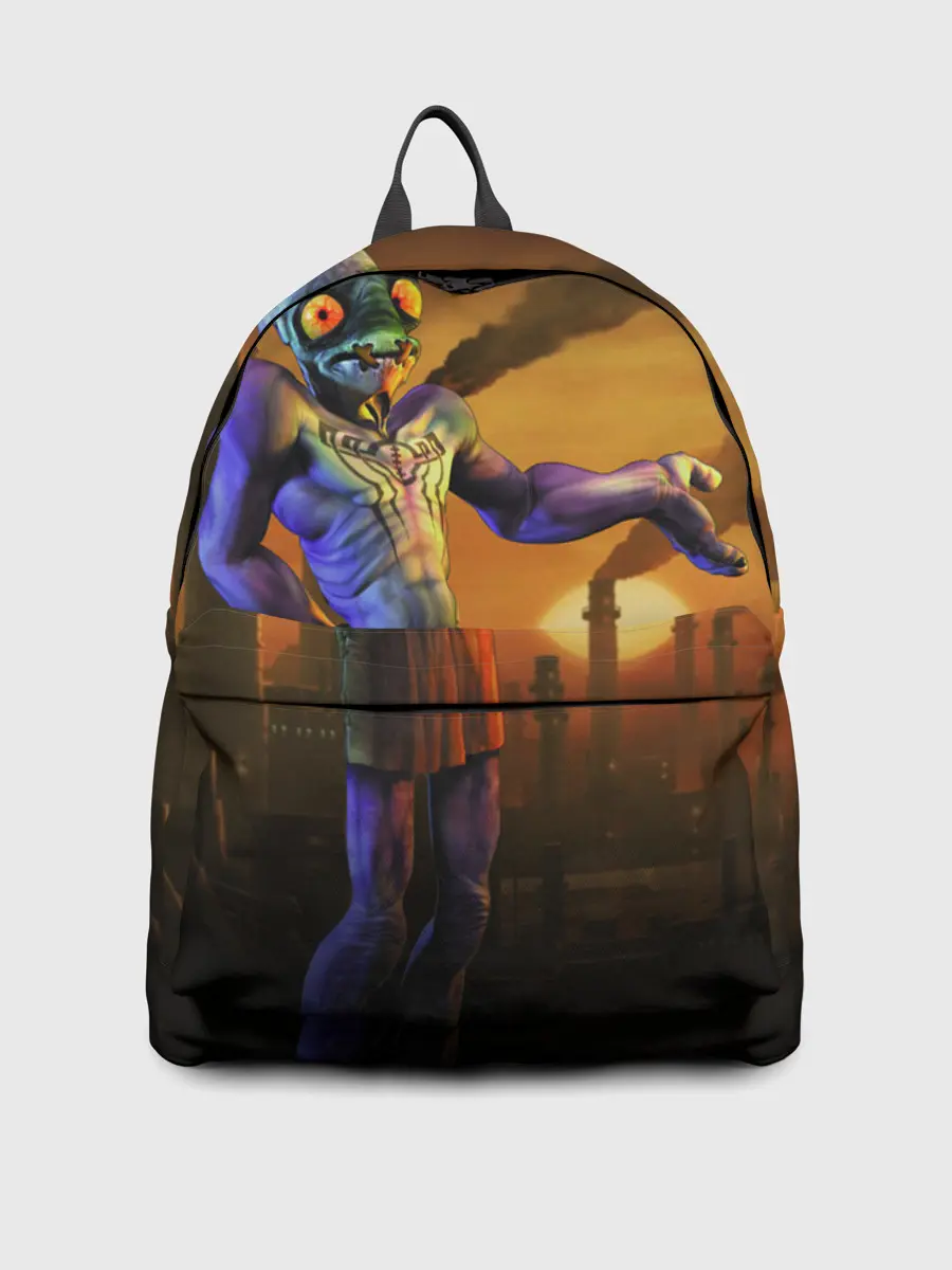 Рюкзак джинсовый / Oddworld