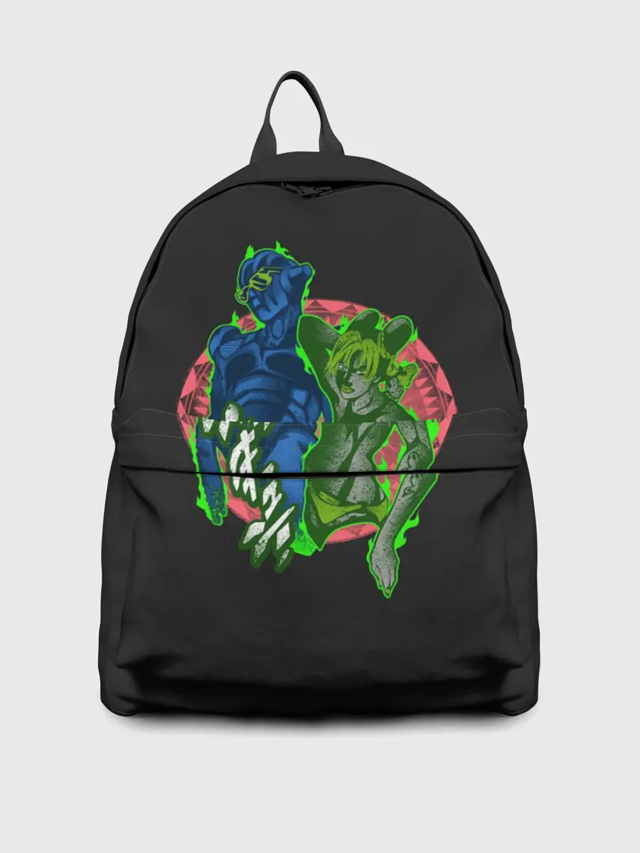 Рюкзак джинсовый / Stone Ocean. JoJo