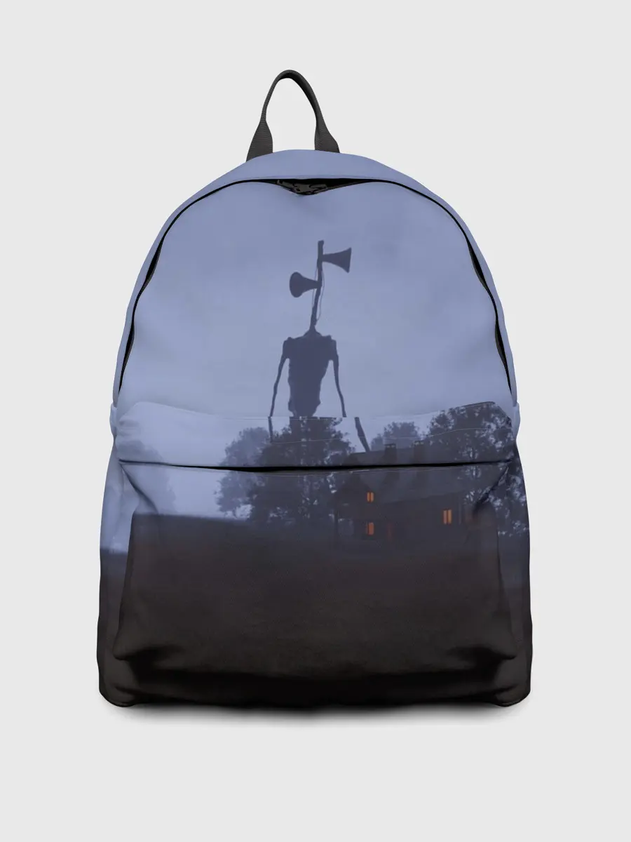 Рюкзак джинсовый / СИРЕНОГОЛОВЫЙ У ДОМА