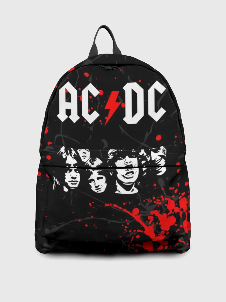 Рюкзак джинсовый / AC DC HIGHWAY TO HELL
