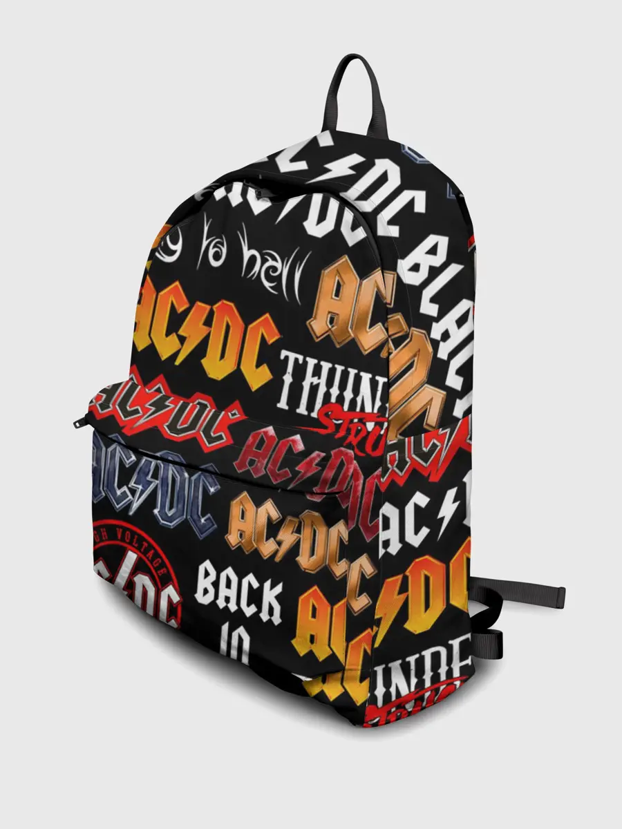 Рюкзак джинсовый / AC DC LOGOBOMBING