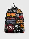 Рюкзак джинсовый / AC DC LOGOBOMBING