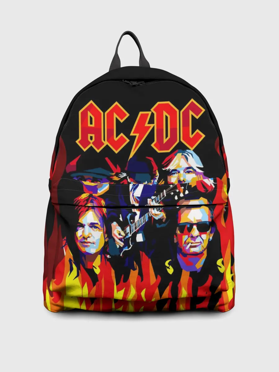 Рюкзак джинсовый / AC DC HIGHWAY TO HELL