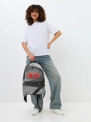 Рюкзак джинсовый / KIA metalic 2018
