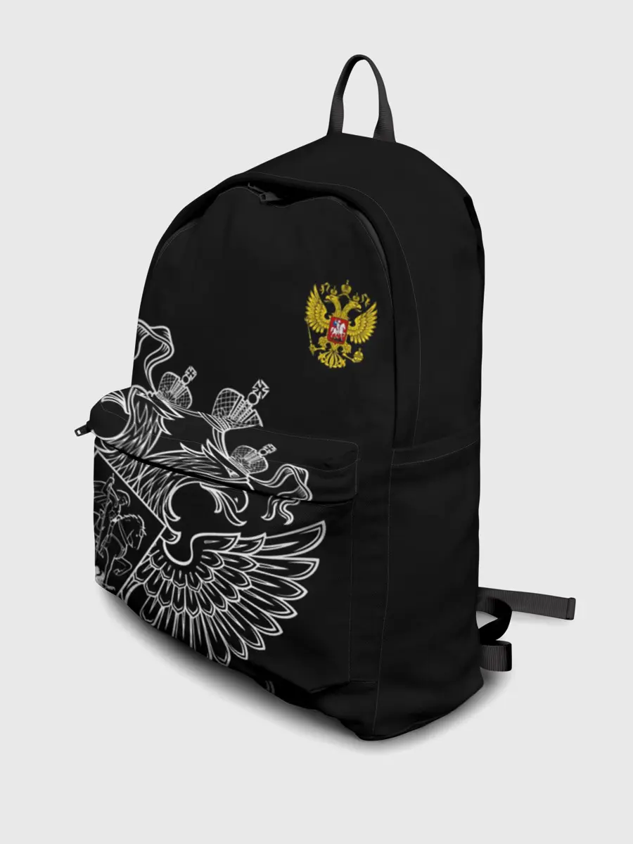 Рюкзак джинсовый / Герб России