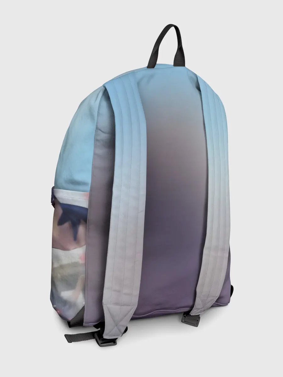 Рюкзак джинсовый / Воин Гинтоки