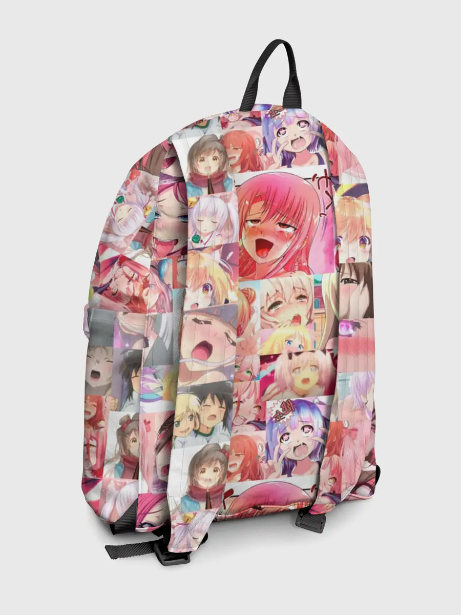 Рюкзак джинсовый / Ahegao Color