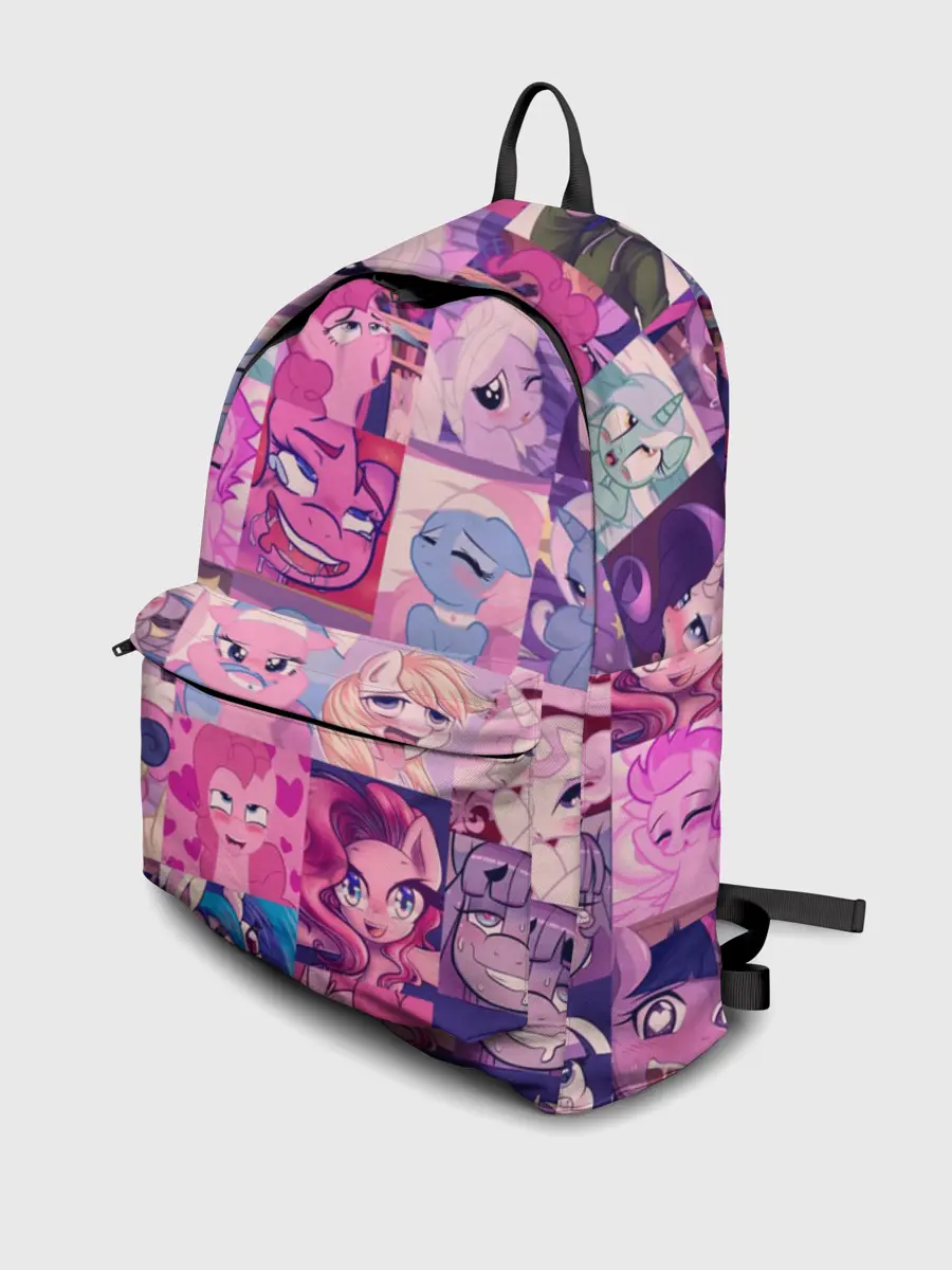 Рюкзак джинсовый / My Little Pony Ahegao