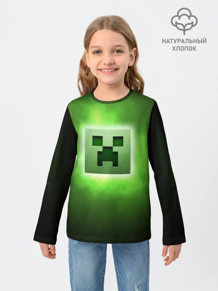 Детский лонгслив / MINECRAFT | МАЙНКРАФТ