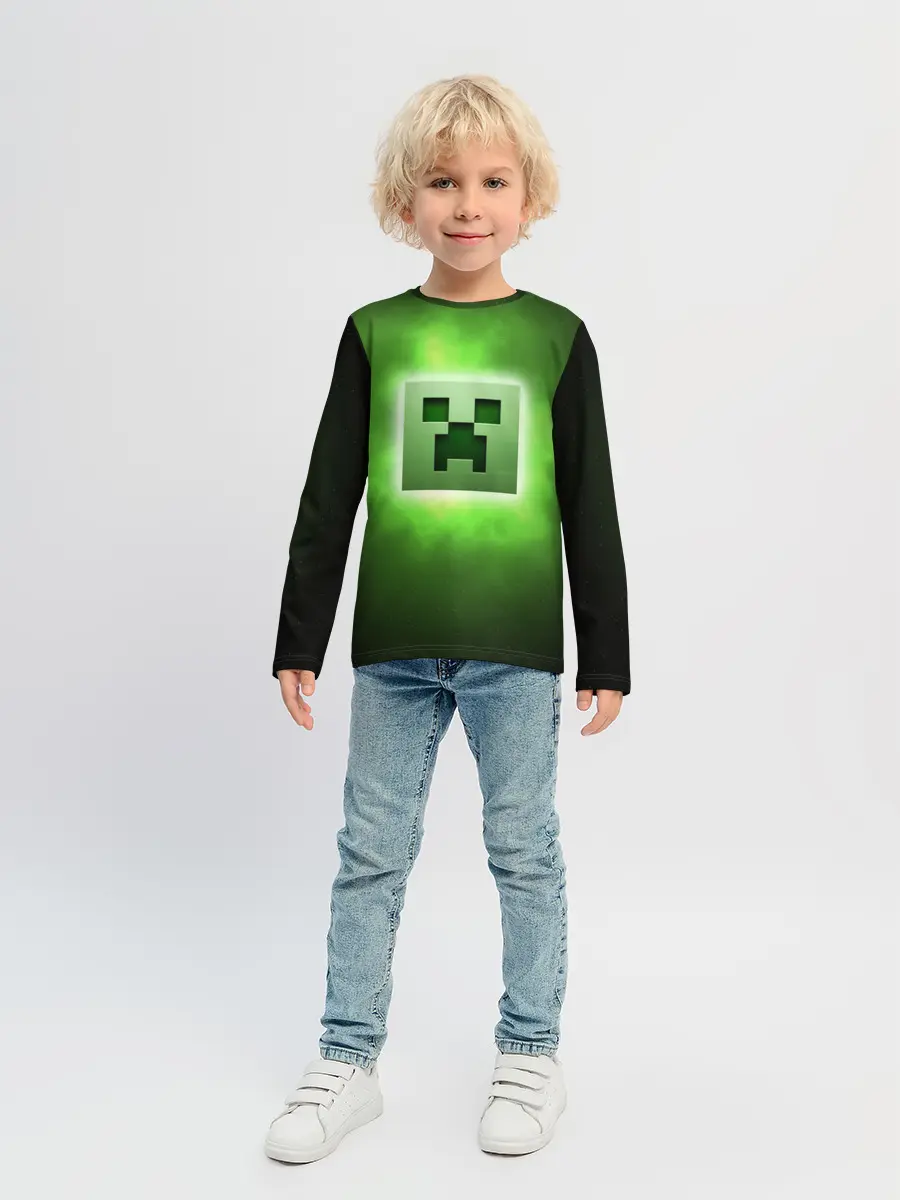 Детский лонгслив / MINECRAFT | МАЙНКРАФТ