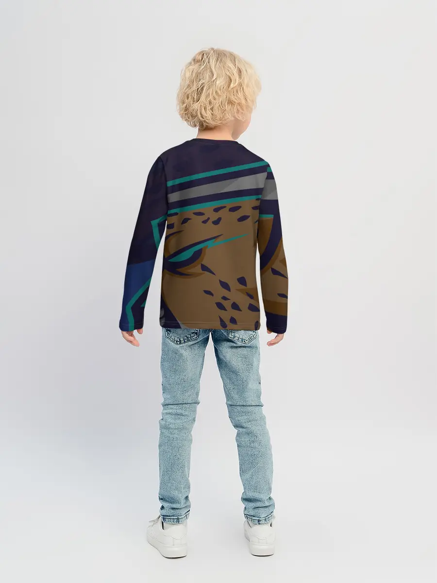 Детский лонгслив / Форма Cheetah