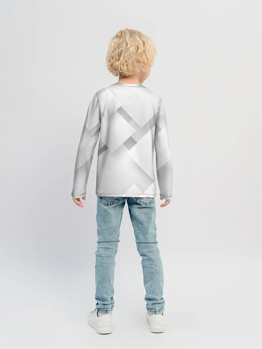 Детский лонгслив / Геометрическая Абстракция