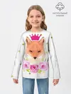 Детский лонгслив / Лиса