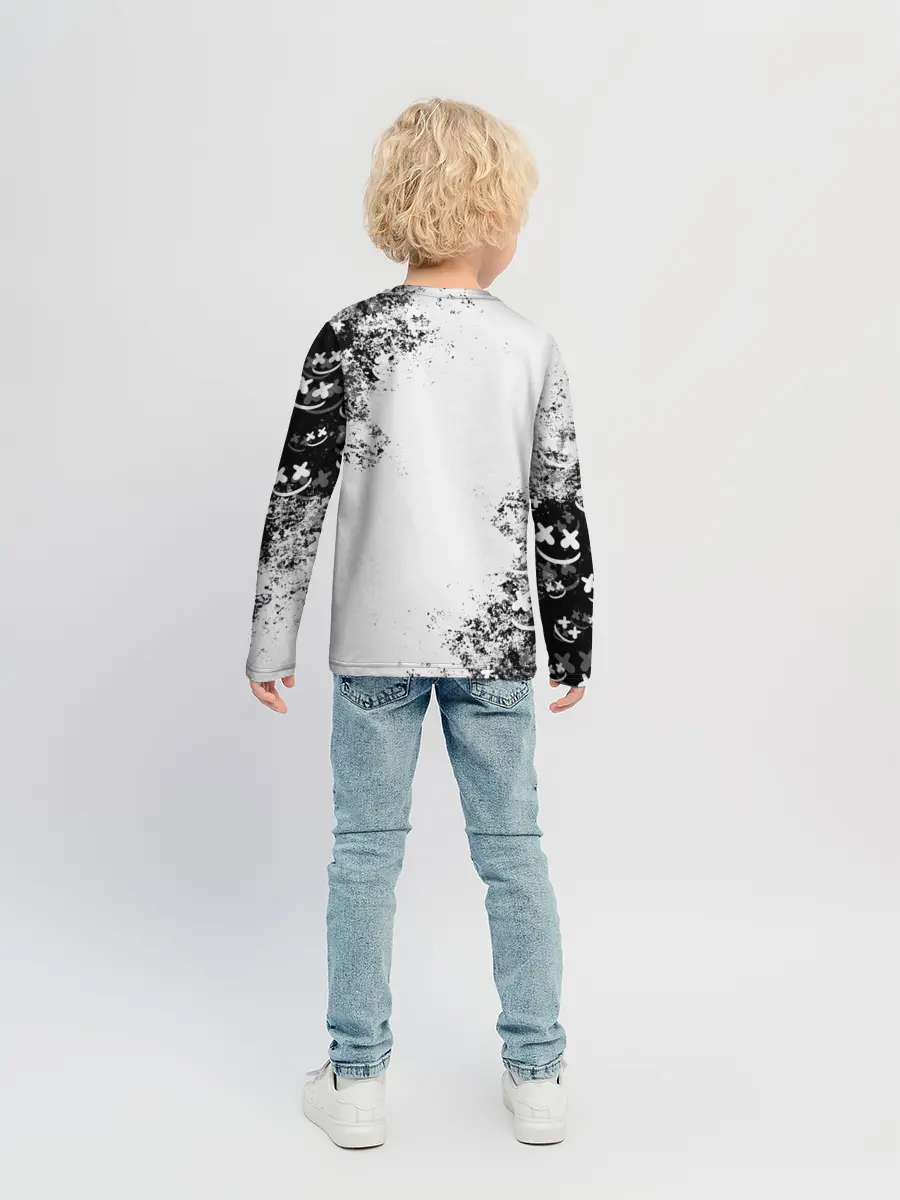 Детский лонгслив / Marshmello