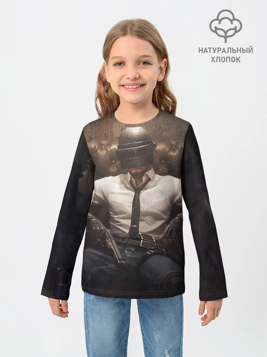 Детский лонгслив / PUBG