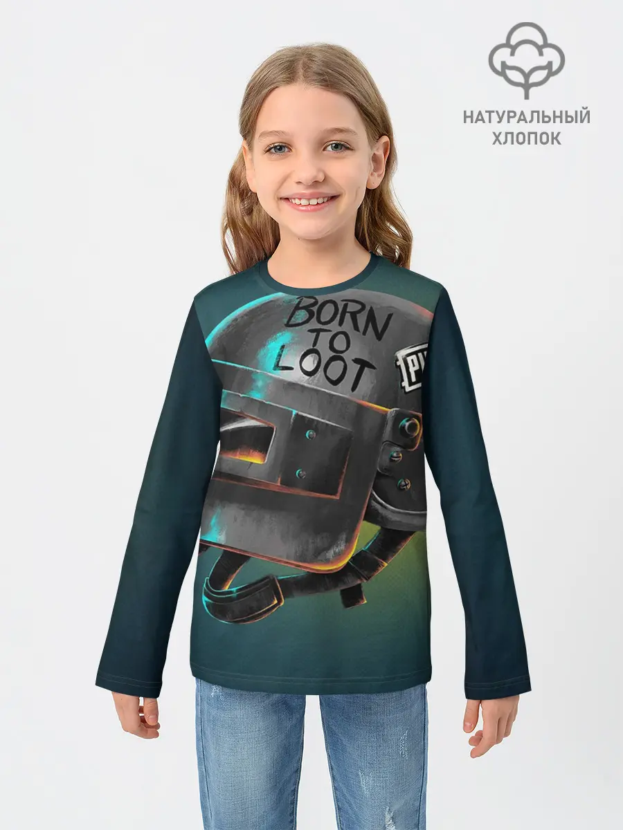 Детский лонгслив / PUBG