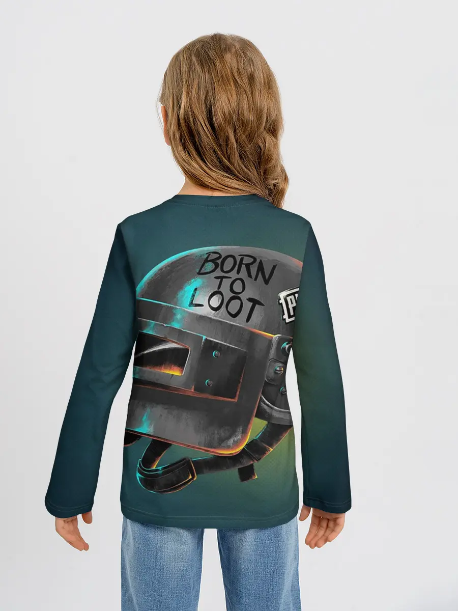 Детский лонгслив / PUBG