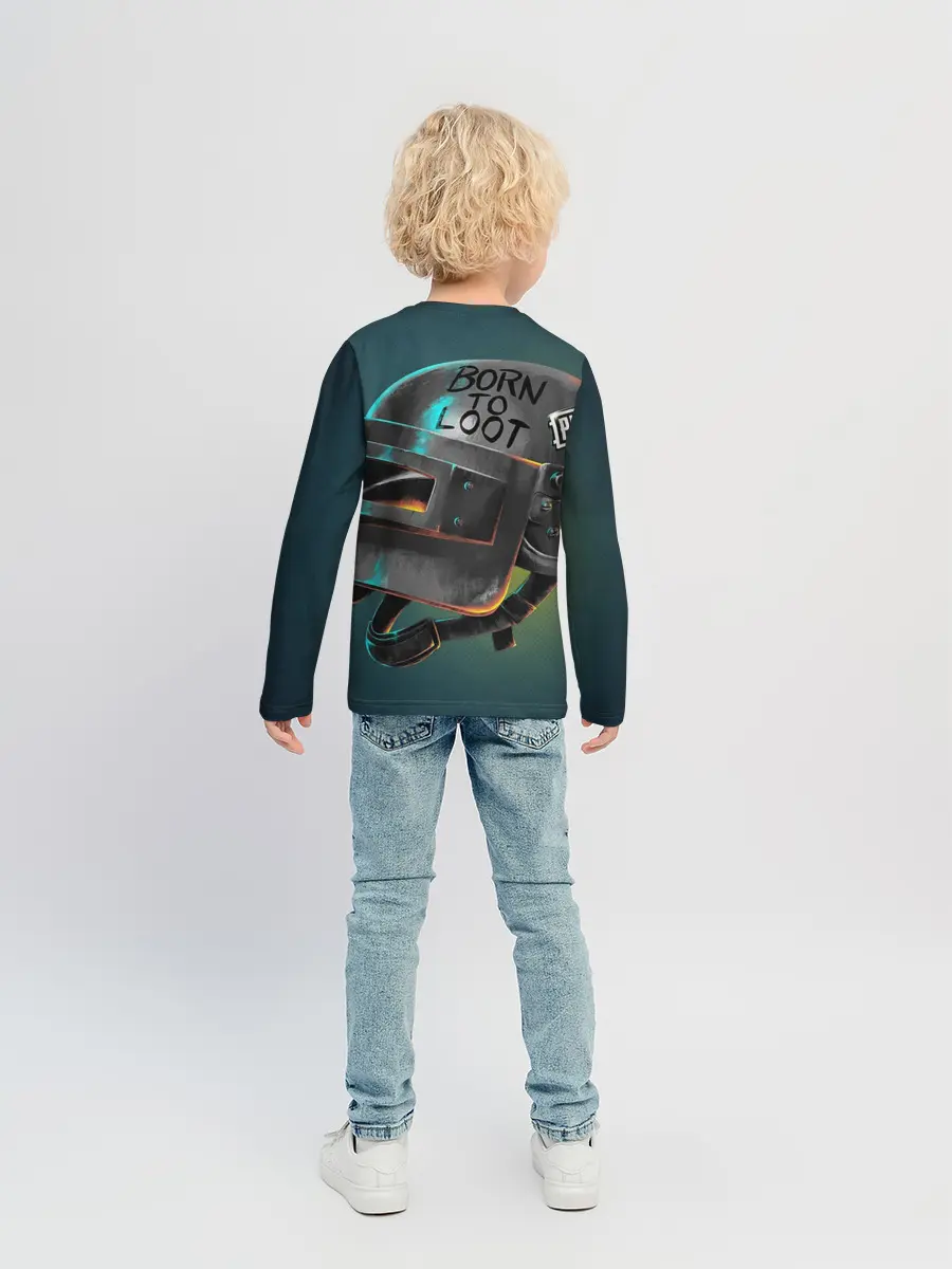 Детский лонгслив / PUBG