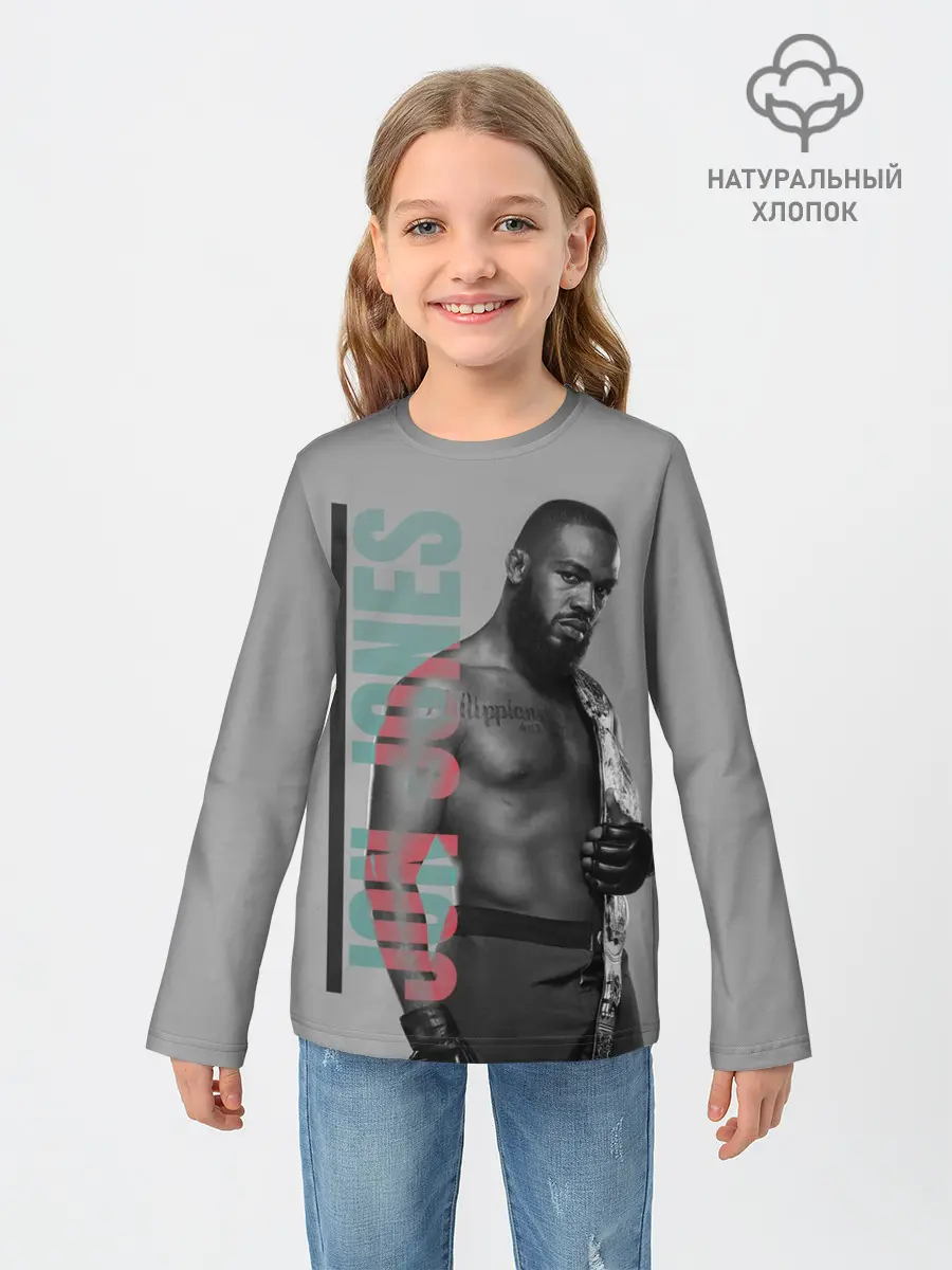 Детский лонгслив / Jon Jones