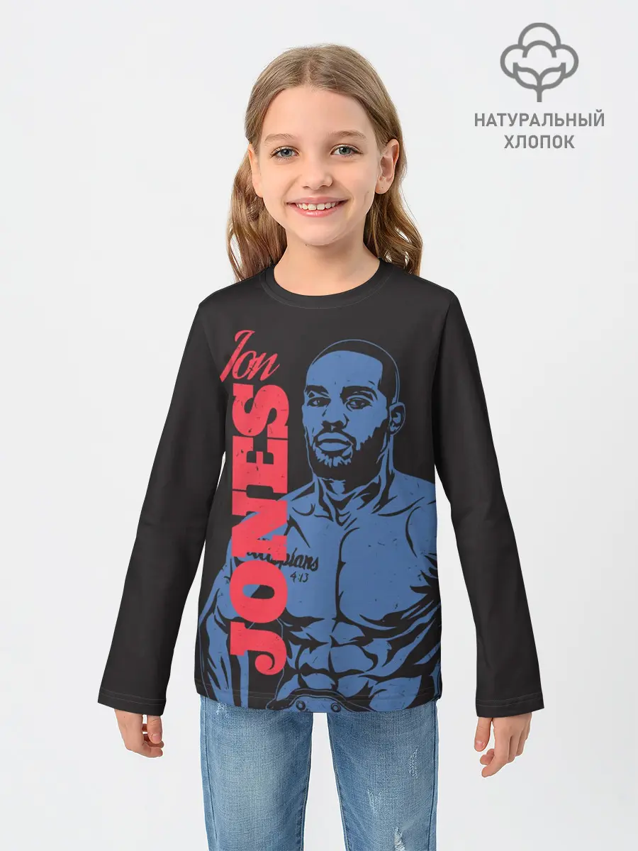 Детский лонгслив / Jon Jones