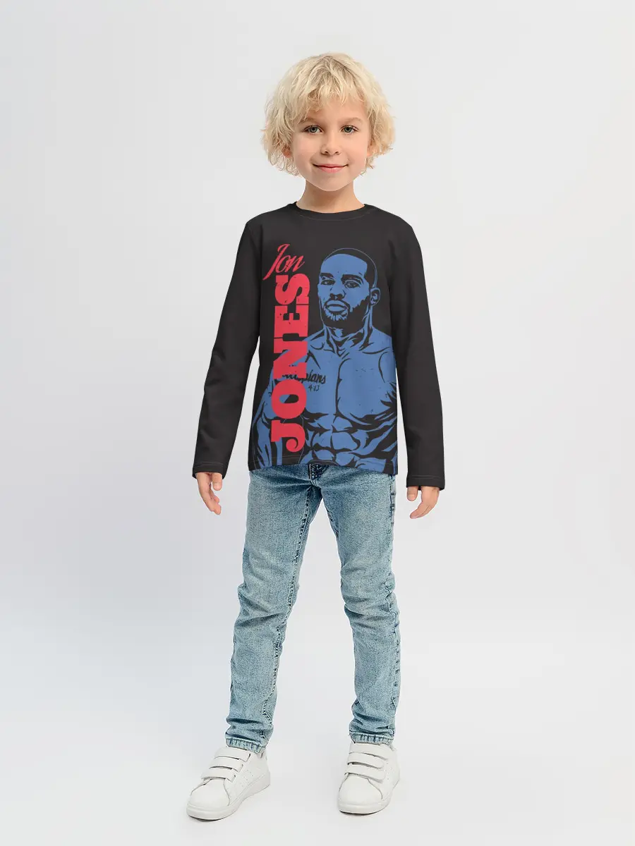 Детский лонгслив / Jon Jones