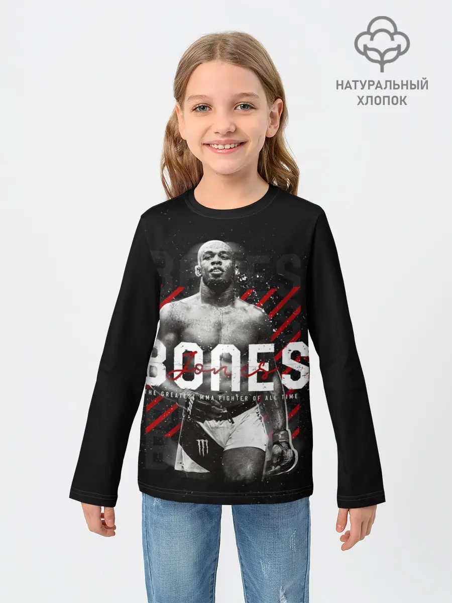 Детский лонгслив / Bones Jones