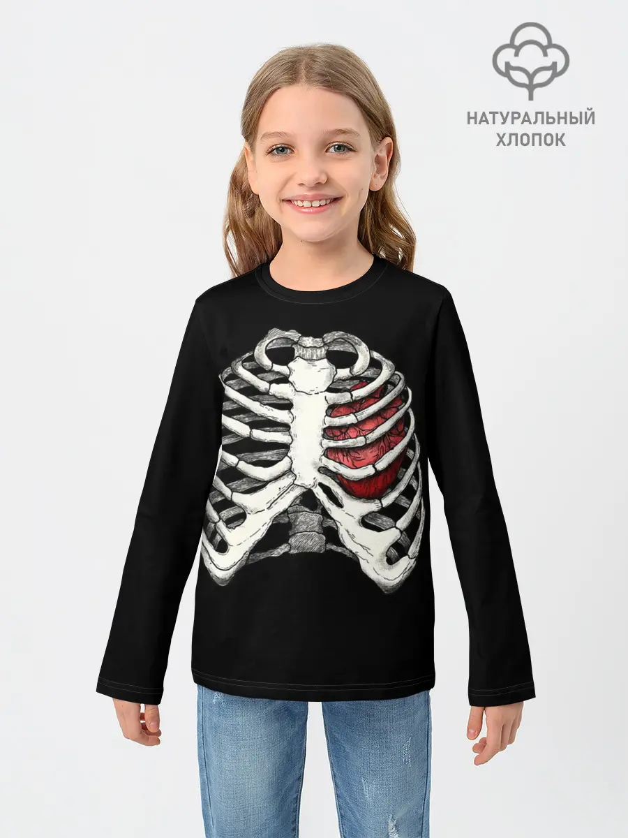 Детский лонгслив / My Heart