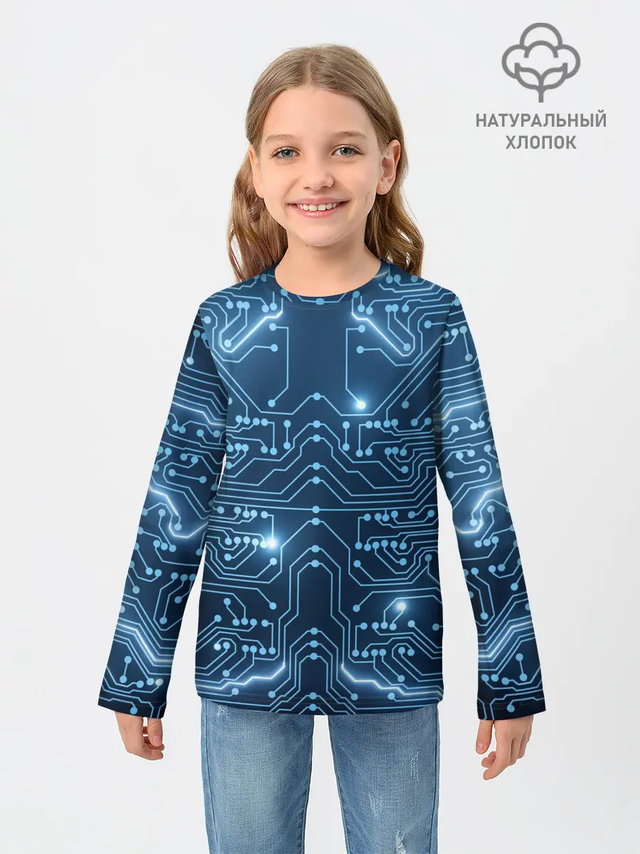 Детский лонгслив / Системная плата