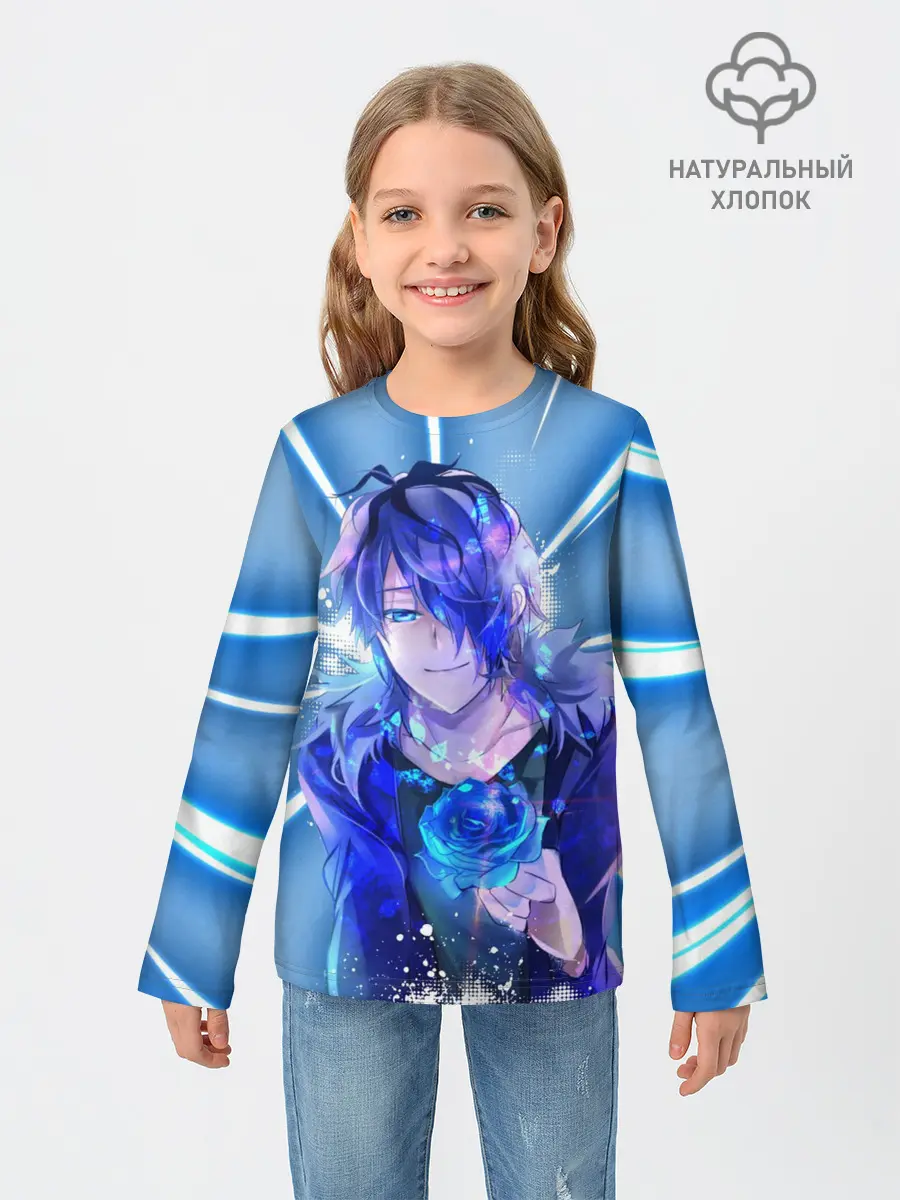 Детский лонгслив / Аниме.. Роза