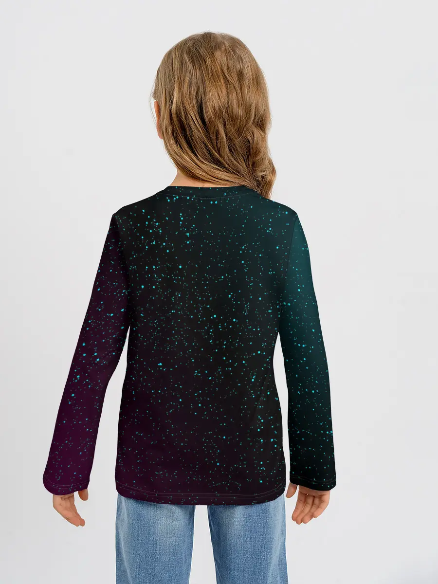 Детский лонгслив / КОТ КТУЛХУ