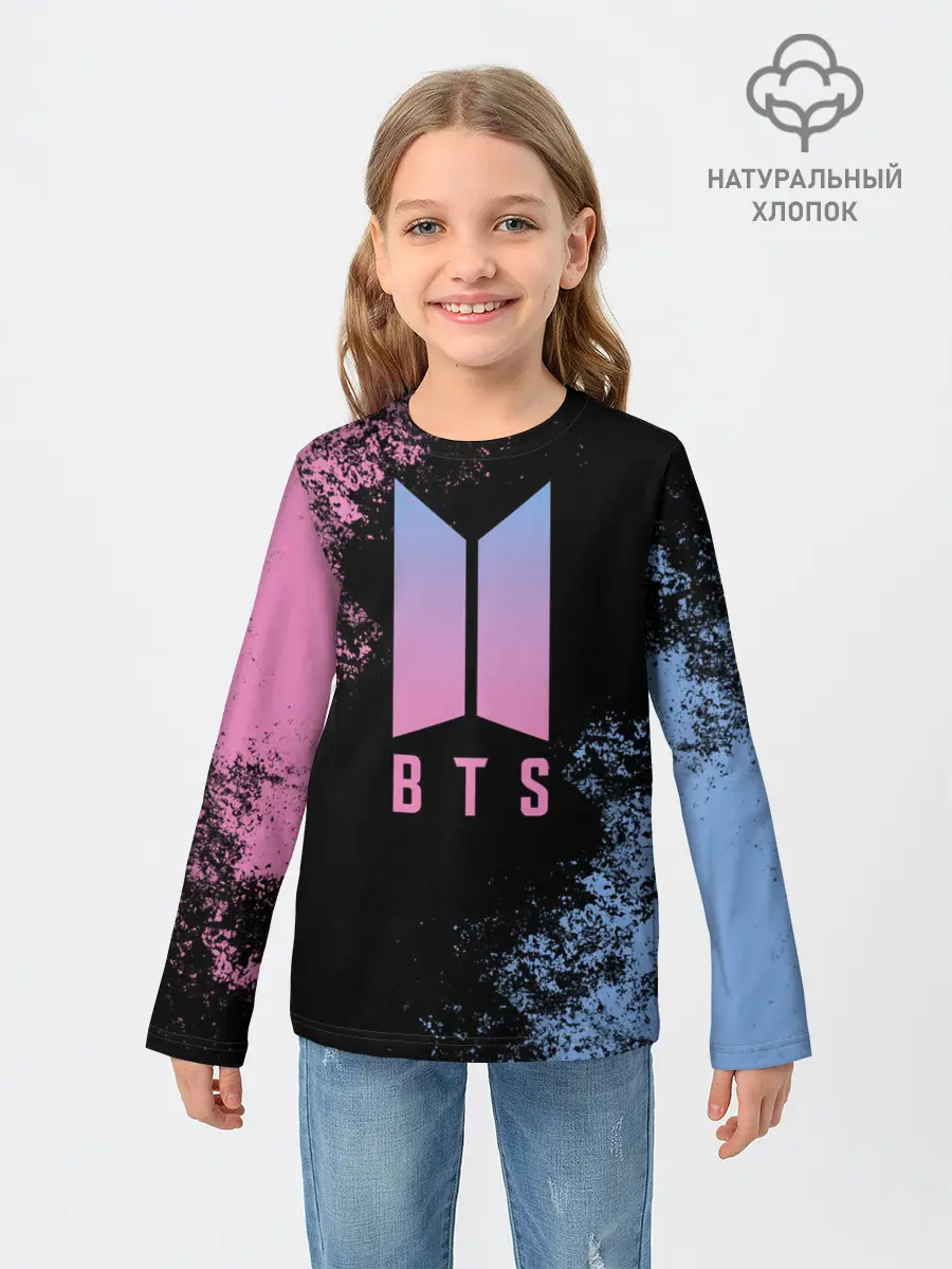 Детский лонгслив / BTS SUGA