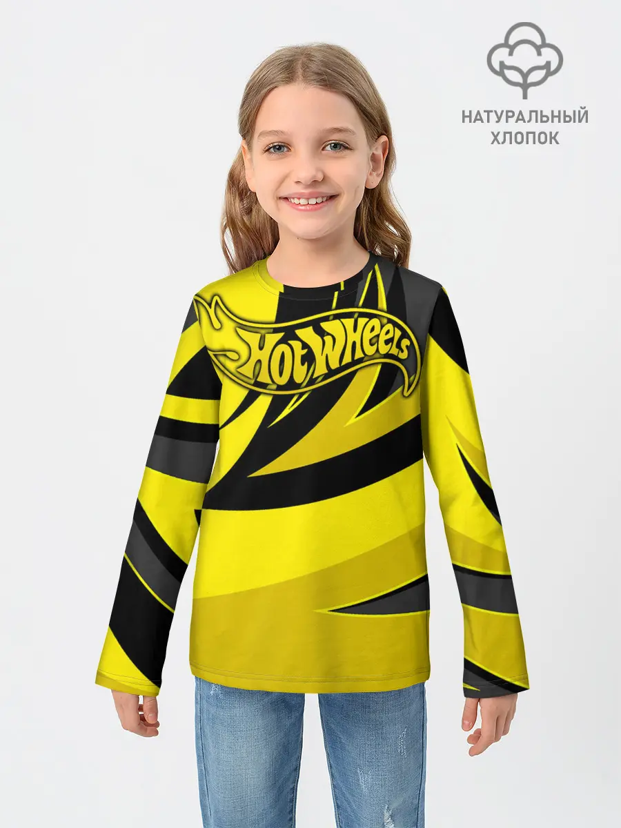 Детский лонгслив / Hot Wheels