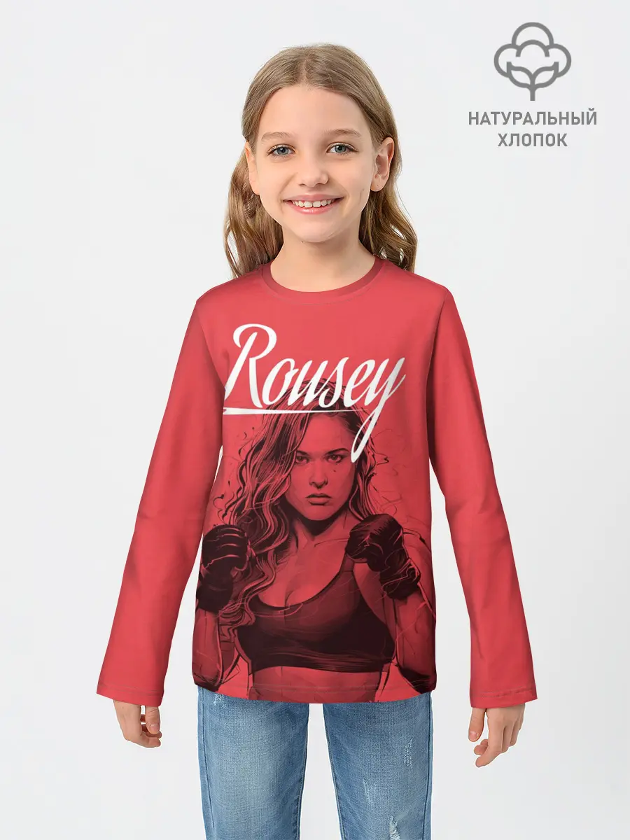 Детский лонгслив / Ronda Rousey