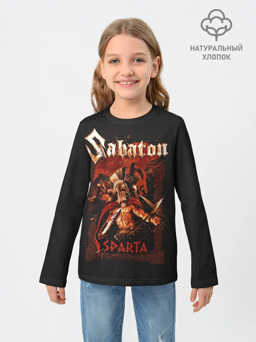 Детский лонгслив / Sabaton - Sparta