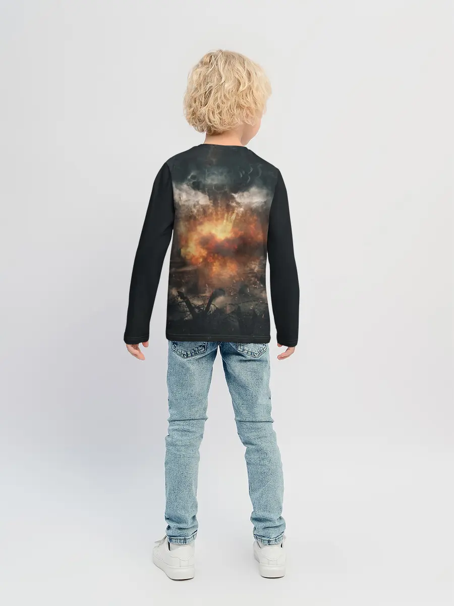 Детский лонгслив / Sabaton Band