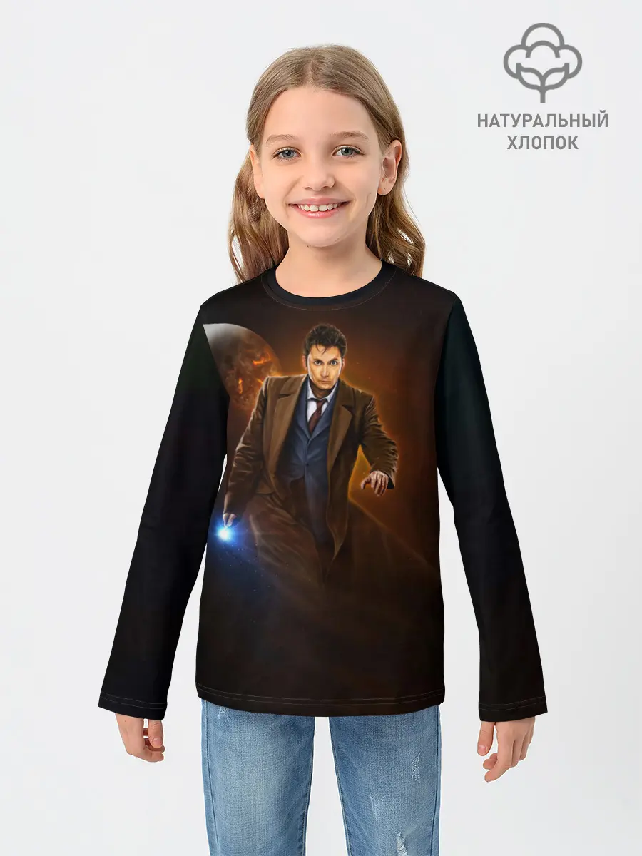 Детский лонгслив / DAVID TENNANT