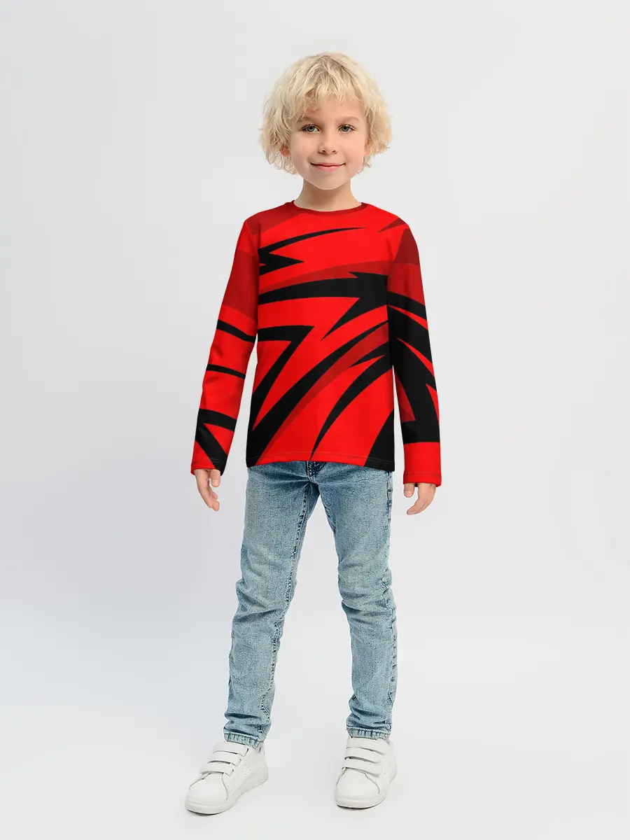 Детский лонгслив / Swift red pointer