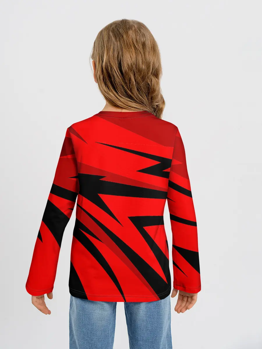 Детский лонгслив / Swift red pointer