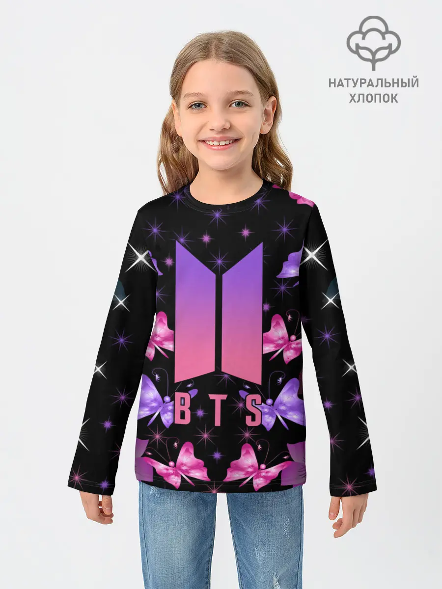 Детский лонгслив / BTS