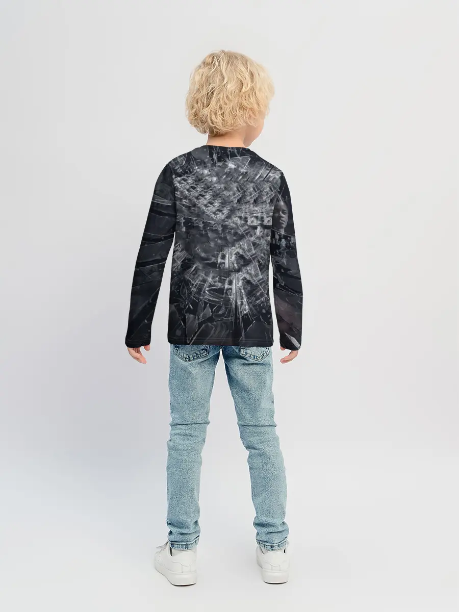 Детский лонгслив / ЧЕРНОЕ ЗЕРКАЛО