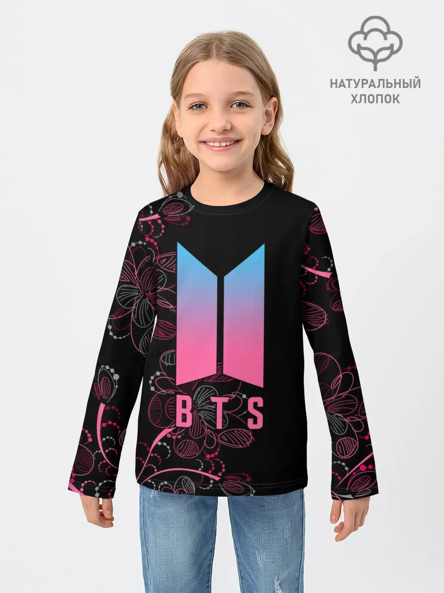 Детский лонгслив / BTS
