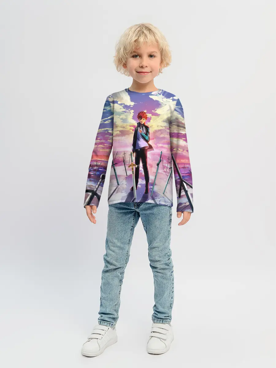 Детский лонгслив / Emiya Shirou