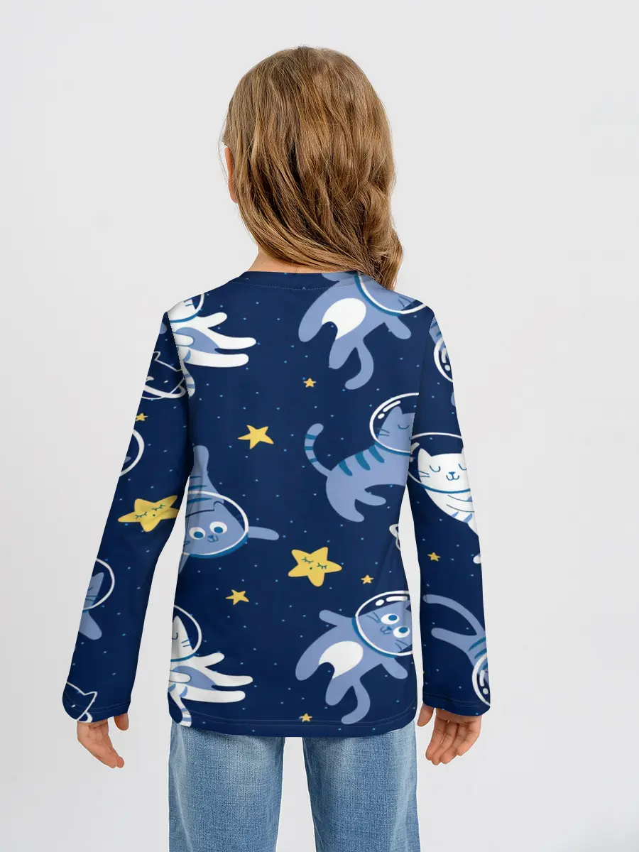 Детский лонгслив / КОСМОКОТ
