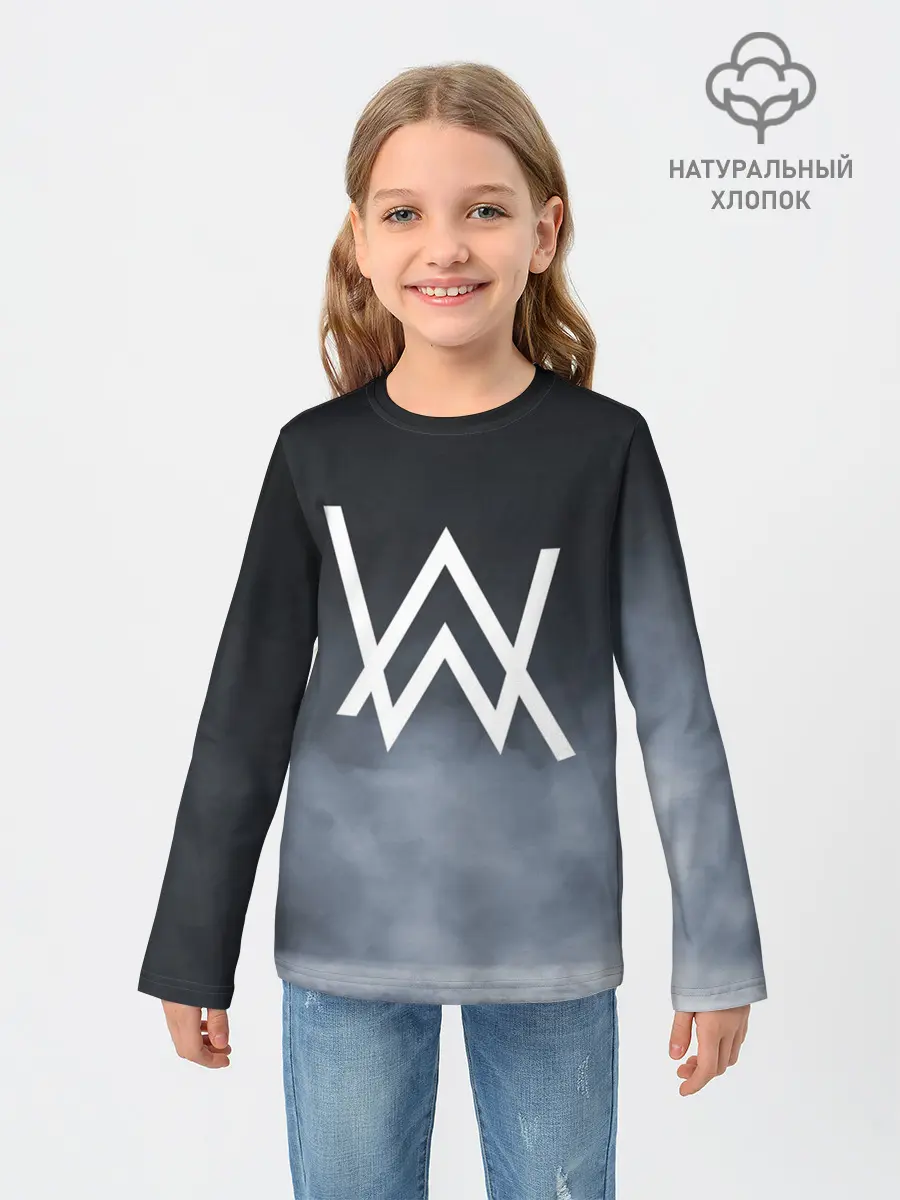 Детский лонгслив / Alan Walker