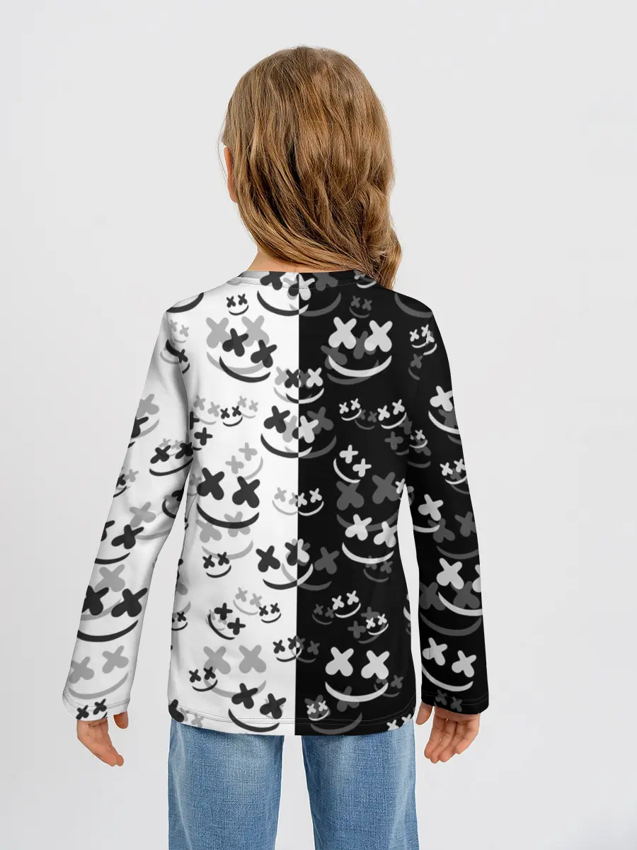 Детский лонгслив / Fortnite & Marshmello