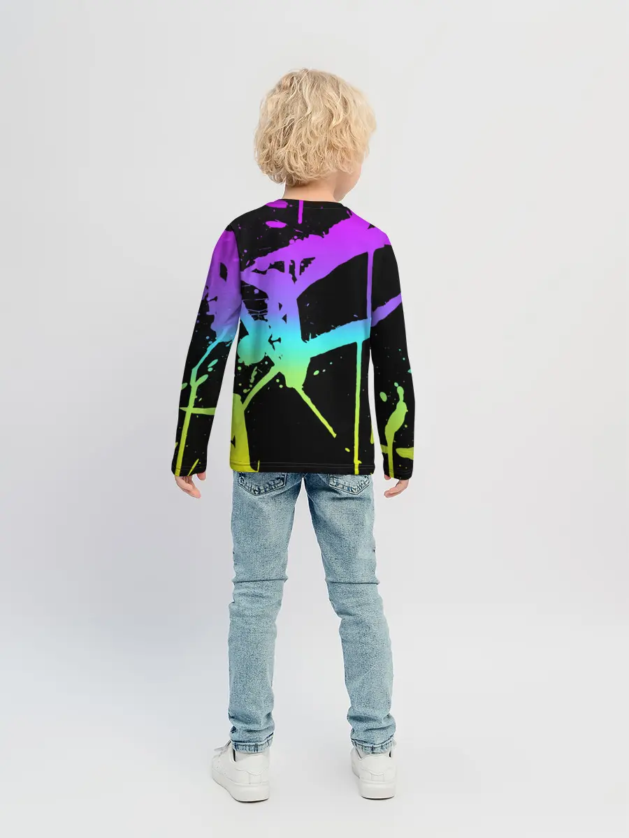 Детский лонгслив / JoJo Bizarre Adventure