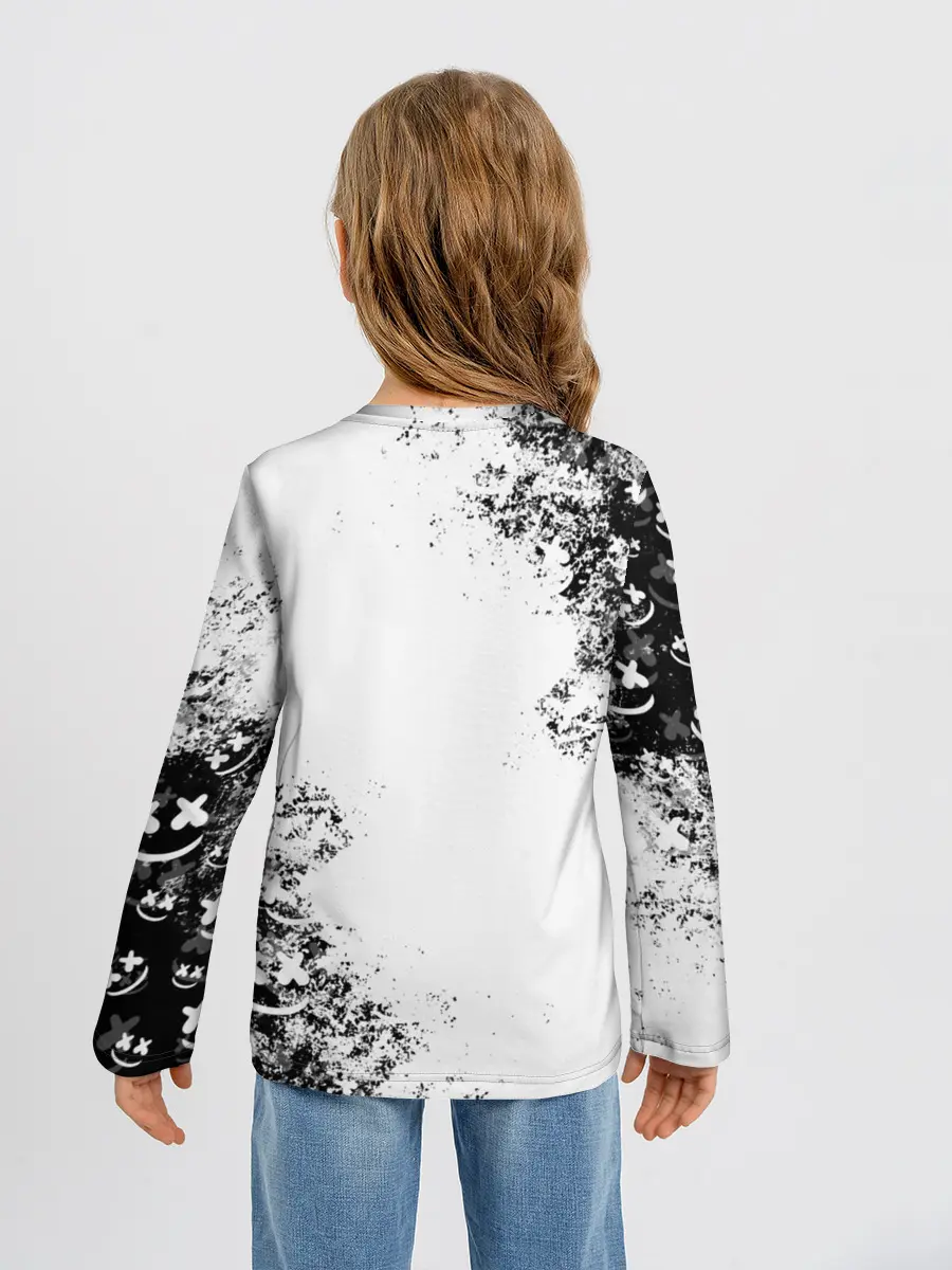 Детский лонгслив / Fortnite & Marshmello