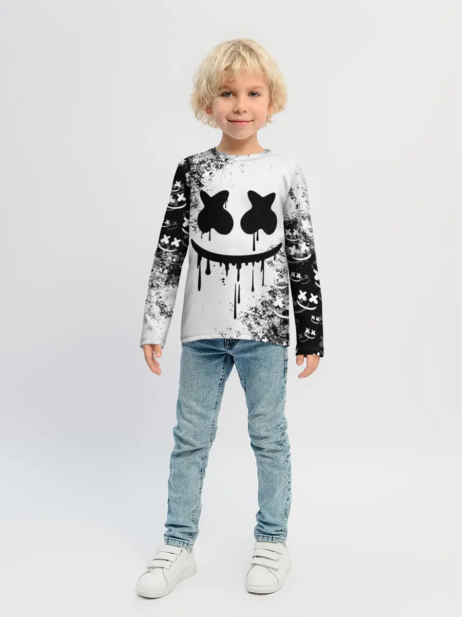 Детский лонгслив / Marshmello